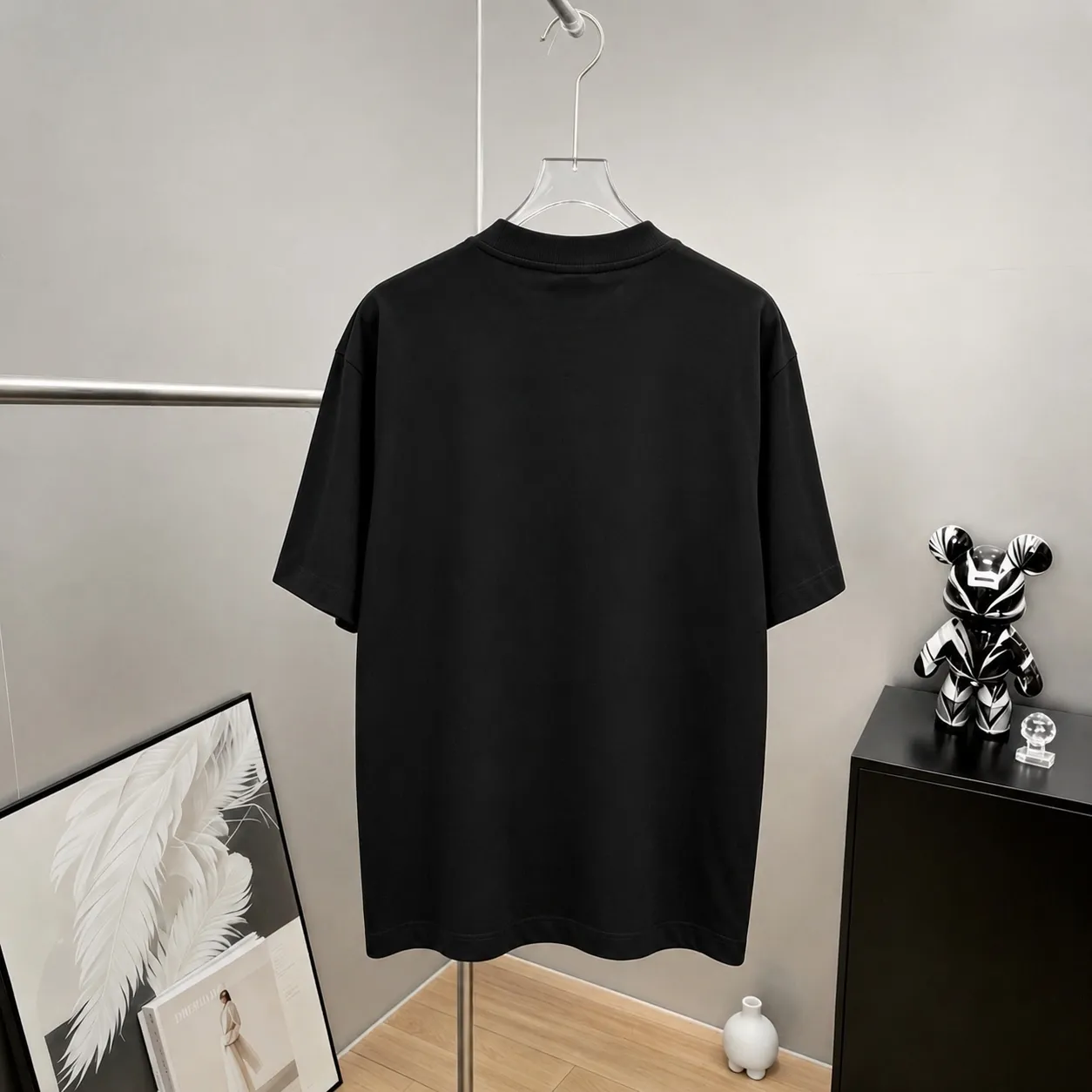 moncle～ logo 《 》7a tee ， Same Style ， : Black White Coffee Brown Size：S（90-130 ） M（125-150 ） L（135-165 ） XL（160-190 ） XXL（185-220 ）